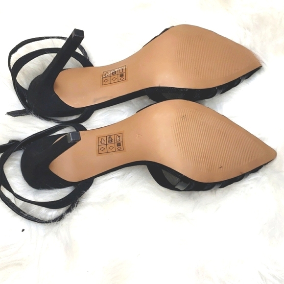 ASOS DESIGN Perfection cut out stiletto heels in black NEW - Picture 12 of 15